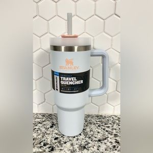 Stanley CLOUD (light blue/peach accents) Rare Color 40oz Adventure Quencher NWT